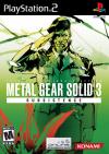 Metal Gear Solid 3: Subsistence Box Art Front